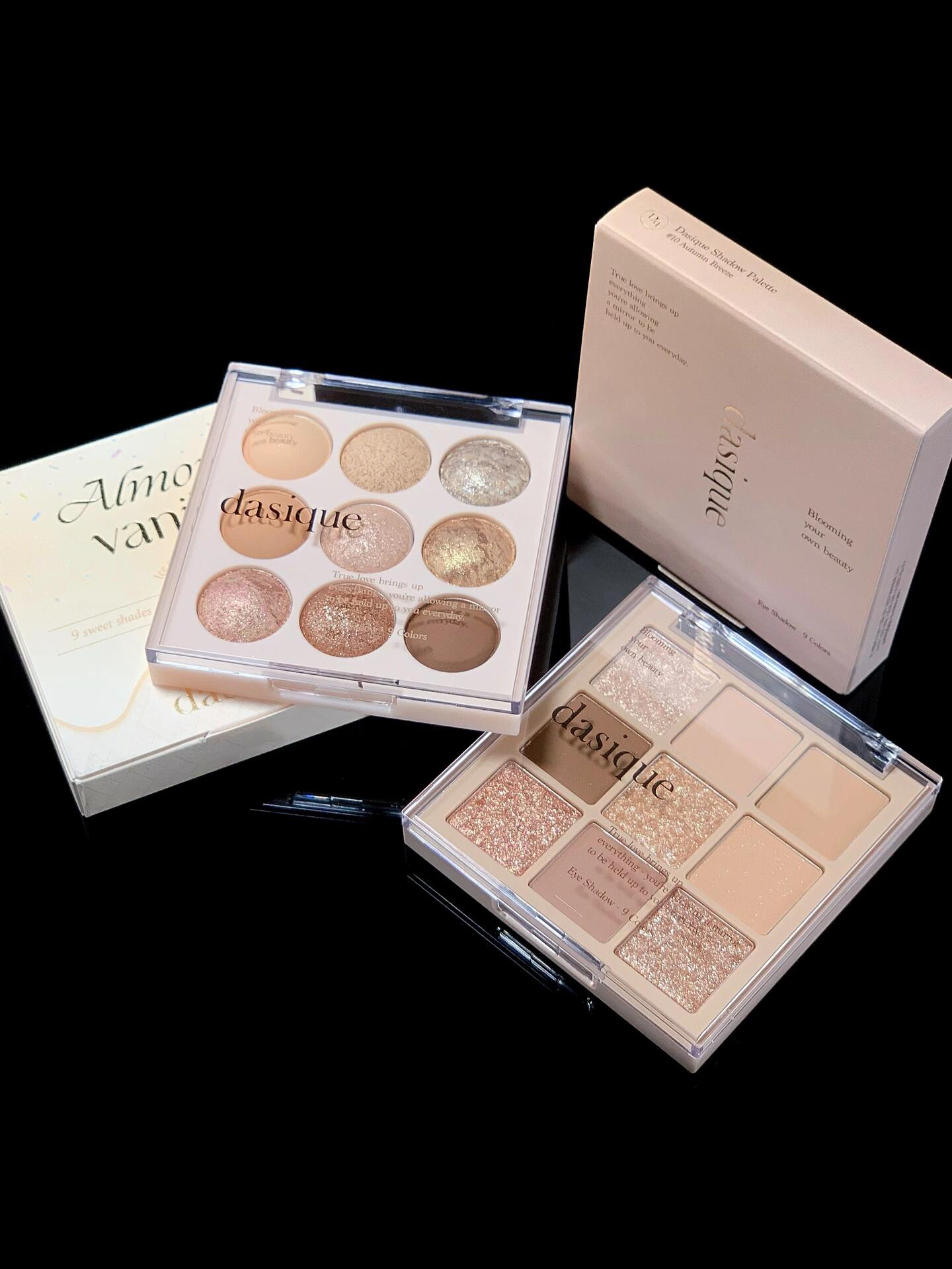 韩国Dasique九色二十色眼影盘冰淇淋系列18色03奶茶10秋风15拿铁