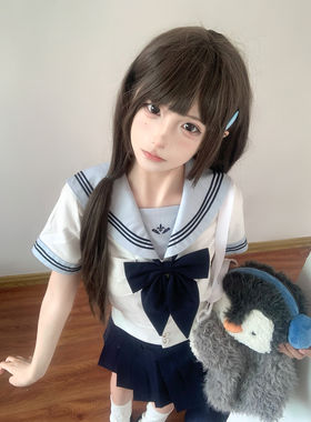 兰亭女子白月光jk水手服
