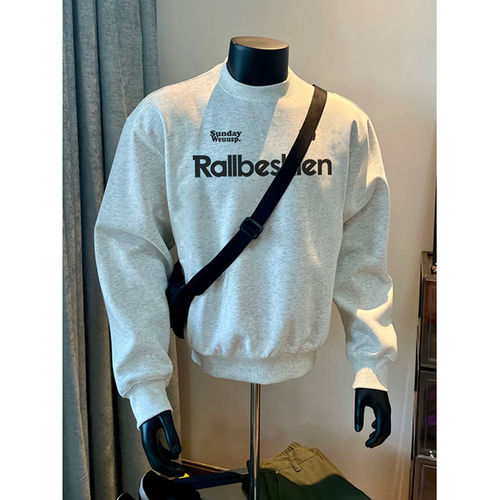 boxy卫衣男款潮牌春季短