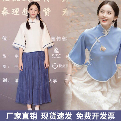 民国风女学生装五四青年