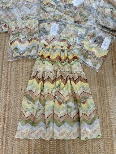 30+的穿搭审美｜简约干净春夏新款苎麻定位印花韩系温柔风半身裙