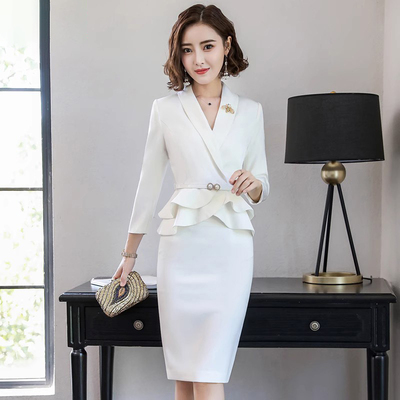 职业装套装女高级感轻奢风西装