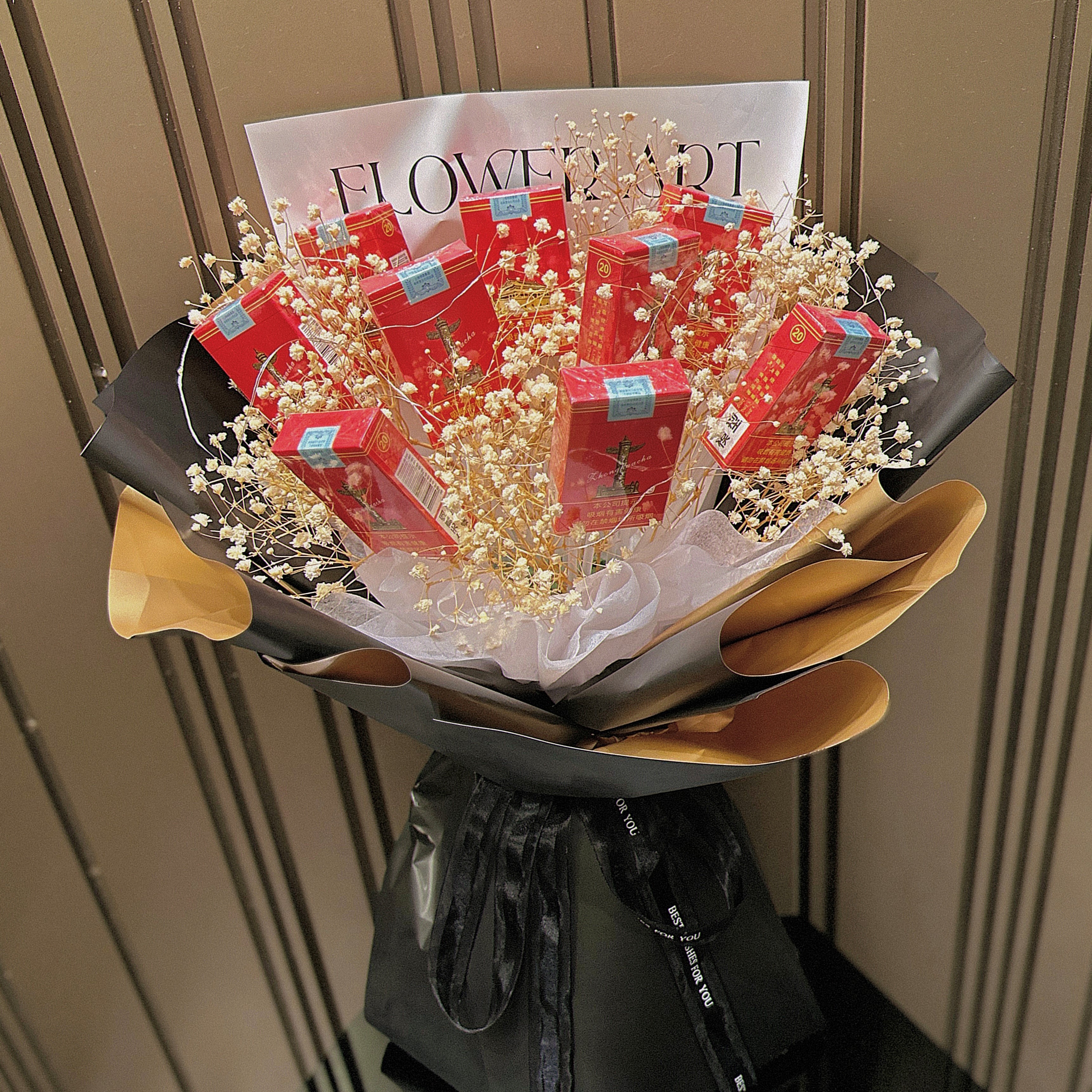 花束DIY材料包送男生生日礼物