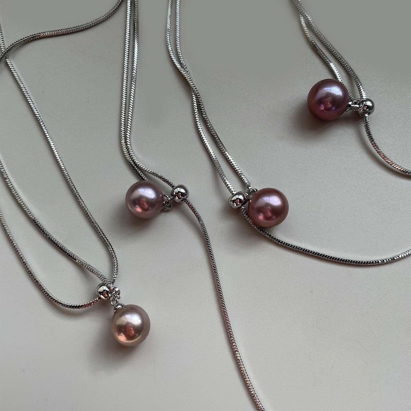 【简茗】天然淡水珍珠项链女款 紫色正圆时尚潮流秋冬长款毛衣链,珠宝/钻石/翡翠,颈饰,淘宝优惠券,粉丝福利购,淘宝优惠卷