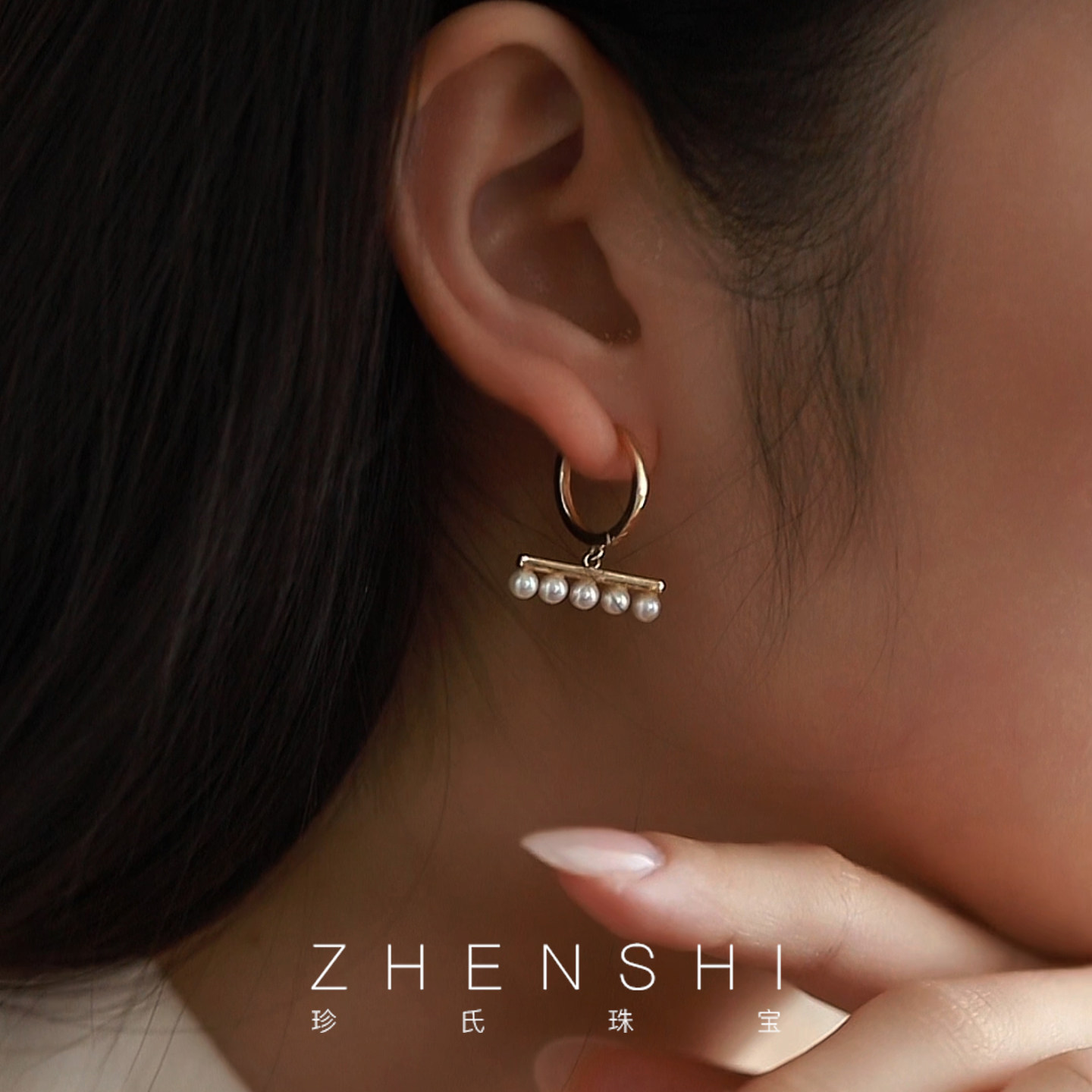 【川禾】天然淡水baby珍珠耳环女款 S925银精致百搭时尚耳扣耳饰,珠宝/钻石/翡翠,耳饰,淘宝优惠券,粉丝福利购,淘宝优惠卷