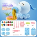 Big Octopus Noodle Machine + Kitchen Utensil Set + Dumpling Machine + 12 Clays