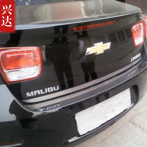 适用于2012-18款雪佛兰迈锐宝不锈钢后备箱门边条 MALIBU尾门饰条