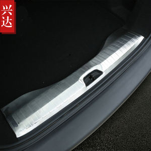 适用于2014-18款东风标致2008不锈钢装饰后踏板PEUGEOT内置后护板
