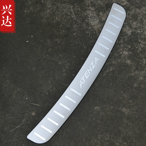 适用于2014-18款马自达阿特兹不锈钢后备箱踏板 ATENZA外置后护板