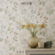 北欧法式 壁纸田园风墙纸清新碎花卧室壁布背景墙布无缝全屋高级感