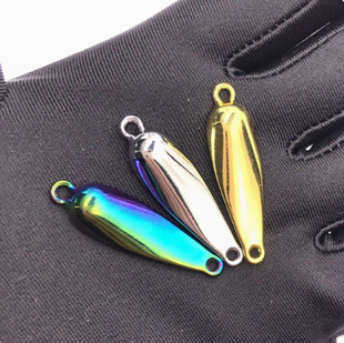 飞蛾亮片多色彩裸片路亚饵远投假饵马口溪流微物白条翘嘴助投器