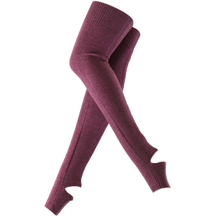 MEIKAN瑜伽腿套护腿袜套保暖长袜子小腿堆堆袜过膝袜长筒袜瑜伽袜