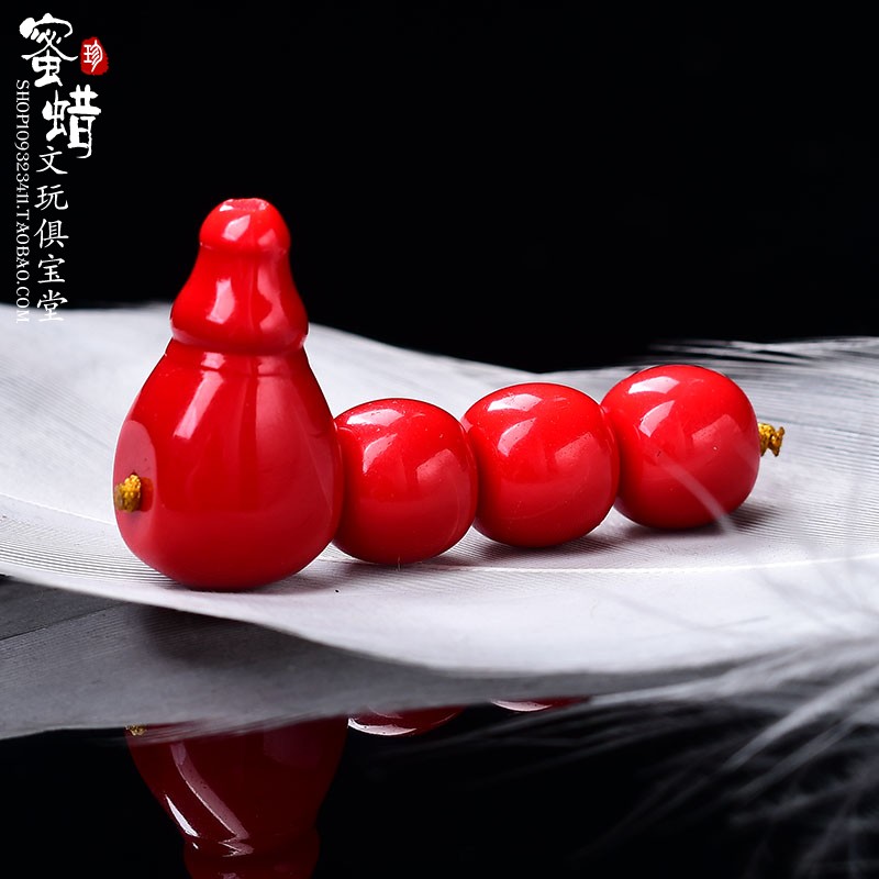天然原矿南红玛瑙三通佛头百香籽手串老型珠套装星月菩提配饰全套图片