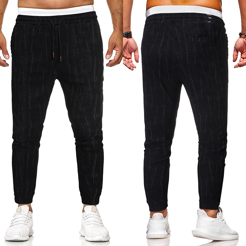 Spring and autumn new comfortable snow pattern casual men's pants