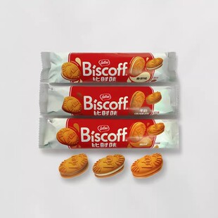 比时咔Biscoff夹心饼干袋装进口饼干零食