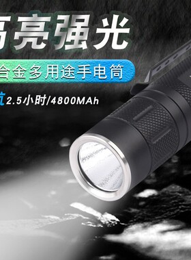 北斗光户外照明大功率铝合金一体仓手电筒外壳组装DIY配件 H1920