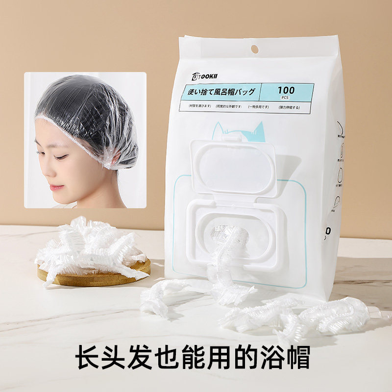 一次性加厚防水浴帽独立装图片