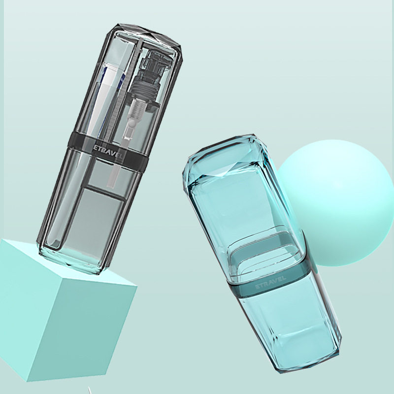 易旅旅行洗漱杯多功能刷牙杯子牙具盒漱口杯套装牙刷收纳盒便携式