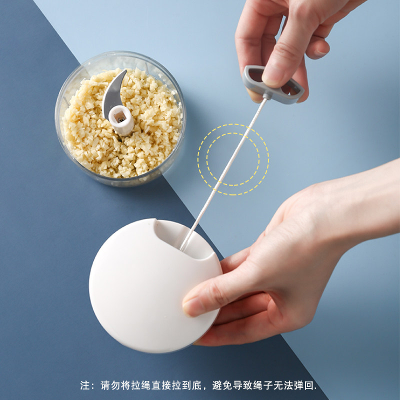 剁辣椒神器家用迷你切大蒜搅碎机打蒜器手动搅蒜器多功能碎蓉器
