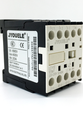 LC1K12105小型交流接触器 智能车库专用交流接触器PCB安装带针脚