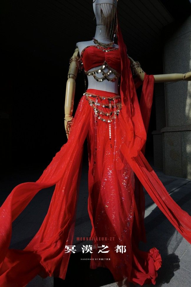 【冥漠之都】鬼刀 风曳公主 cos 手工定制