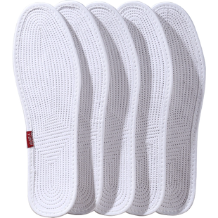 纯棉手工千层布鞋垫透气吸汗防臭男士女加厚纯棉皮鞋运动软底夏季