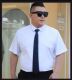 大码 衬衫 加肥男装 胖子加大白衬衣修身 男士 免熨商务工作服寸衫 短袖