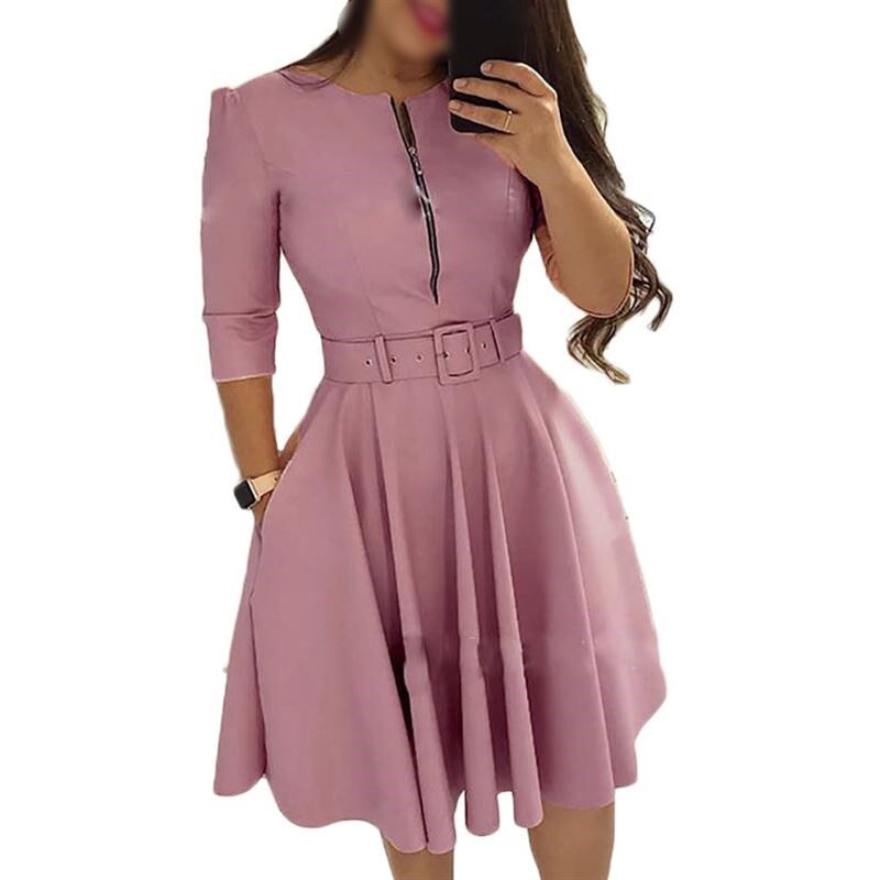 krasa2018妇女秋季连衣裙платьяе мода women dress