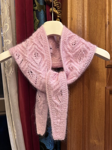 莱特小围巾——手工编织diy毛线材料包