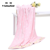 棉田专柜正品 欢乐派对纯棉儿童浴巾Y2602