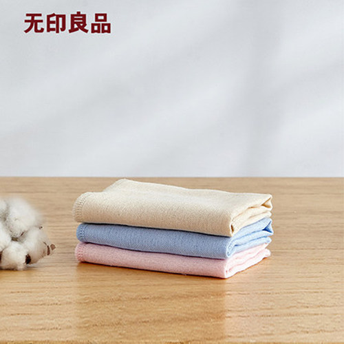无印良品婴幼儿纱布方巾手帕