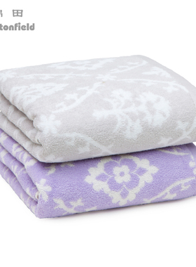 棉田新品 鲁冰花 清新纯棉浴巾 儿童宝宝 Y21361