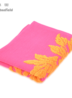 棉田锦绣花开纯棉毛巾 全棉婴幼儿童洗脸面巾 柔软礼品毛巾M21302