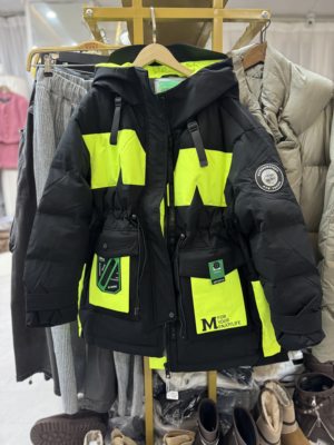 鹅绒羽绒服外套中长款可收腰