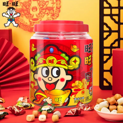 旺旺奶糖混合口味500g儿童零食