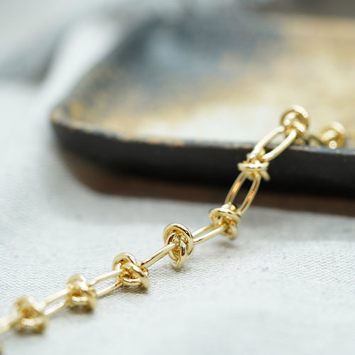 K401素链散链贵和三套环椭圈链条