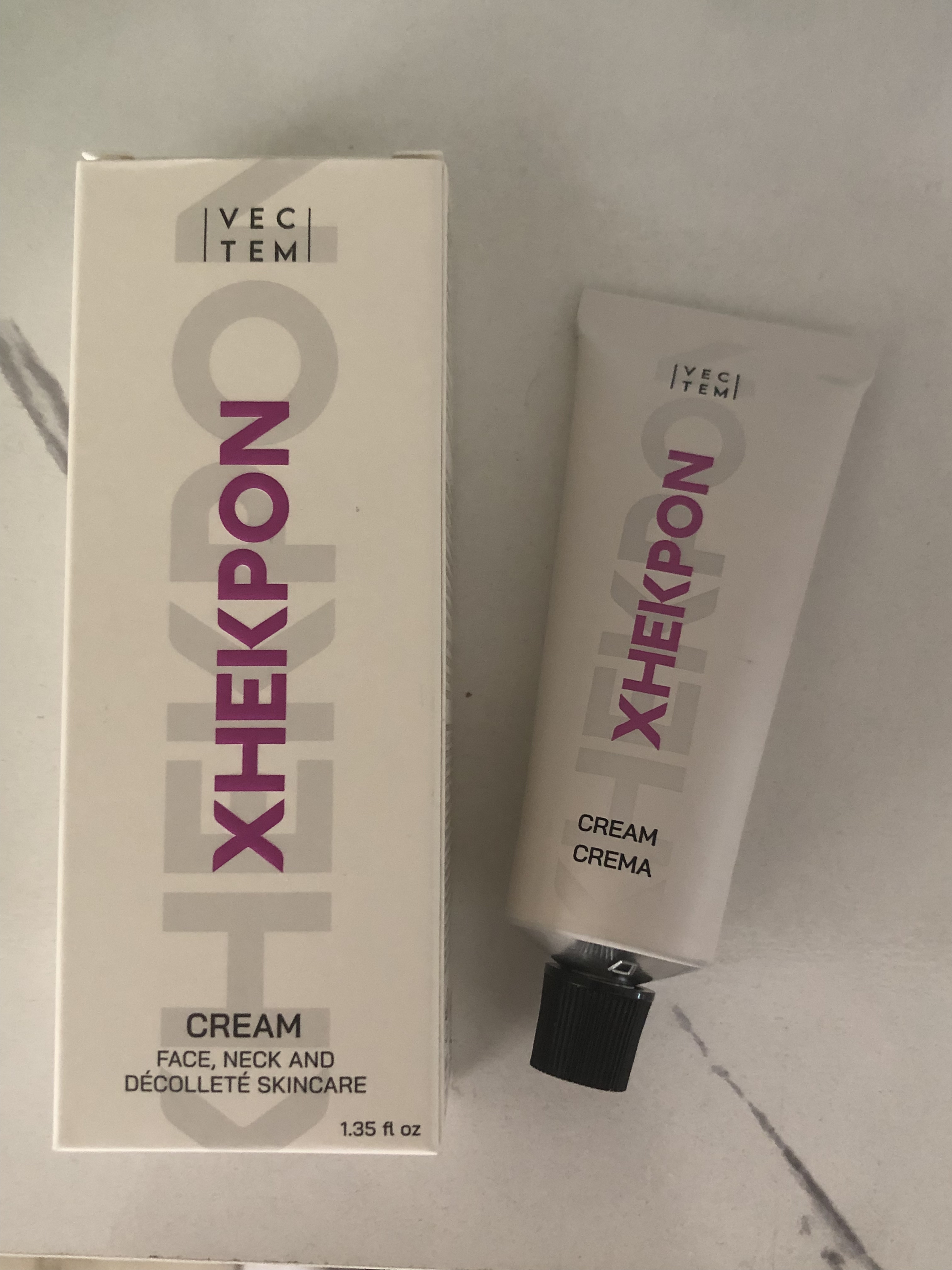 新包装 西班牙颈纹霜Xhekpon 天然胶原蛋白 提拉紧致 保湿嫩白