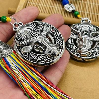 生肖牛型流苏吊坠配饰品小礼品