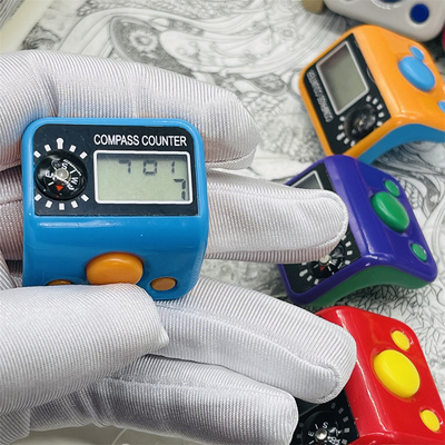 5个一份电子计数器手指环指南针