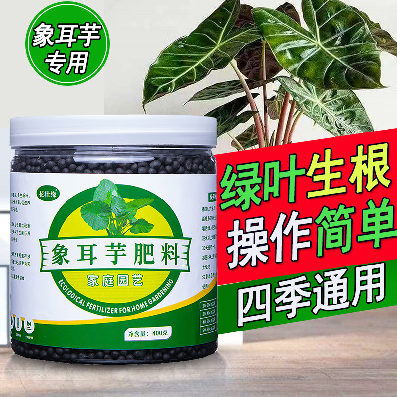 大叶象耳芋专用肥料有机颗粒缓释