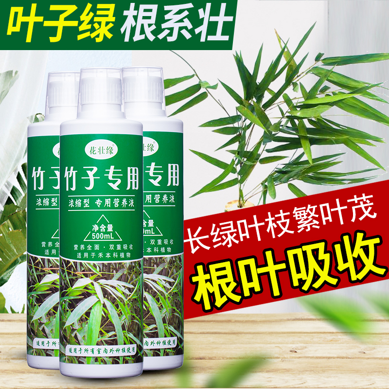 家用盆栽竹子通用液体肥