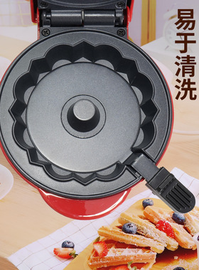 跨境蛋糕机烤面包机家用早餐机烘焙机器CAKE  MAKER面包机早餐机