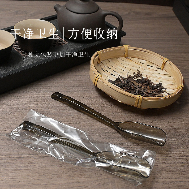加厚塑料茶匙小药勺塑料小茶勺茶铲奶粉匙小土铲（独立包装）