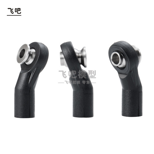 M3塑料正牙弯头 拉杆球头 加长弯球头 仿真攀爬车scx10 90046