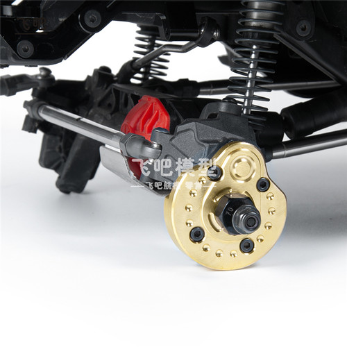 SCX10三代铜配重前后车桥外盖