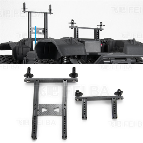 TRX4攀爬车碳纤维前后加强车壳柱