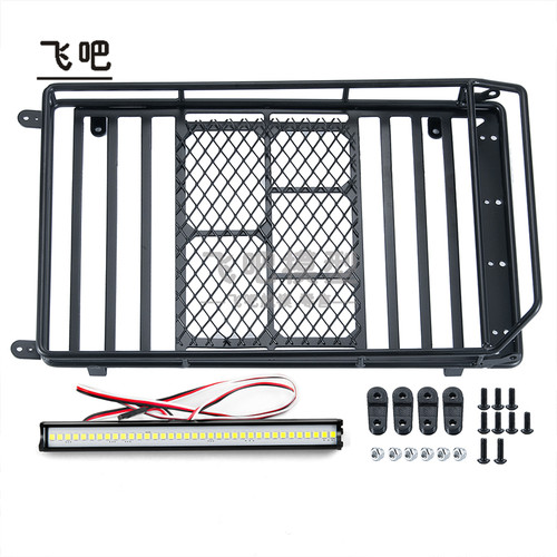 SCX10模型车行李架车顶灯