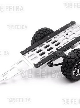 1/10 仿真金属拖车拖斗车SCX10 CC01 F350 HILUX 90034  D90