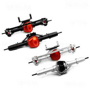 攀爬车铝合金前后桥总成 一代CNC SCX10 全套原厂 10攀爬车