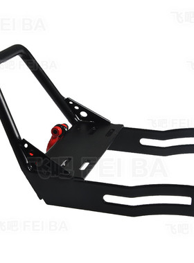 Axial SCX10 仿真攀爬车金属保险杠 前防撞杆 前杠仿真金属方形